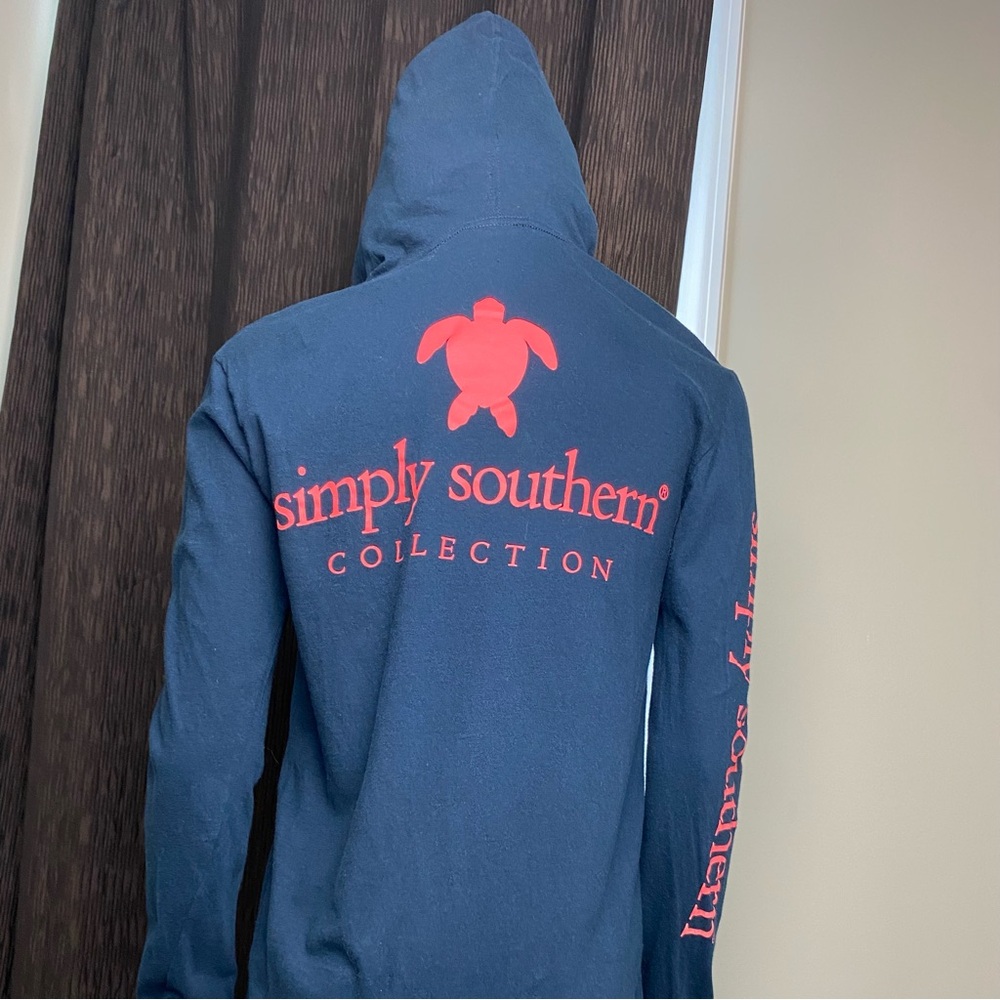 SIMPLY SOUTHERN Blue Hoodie